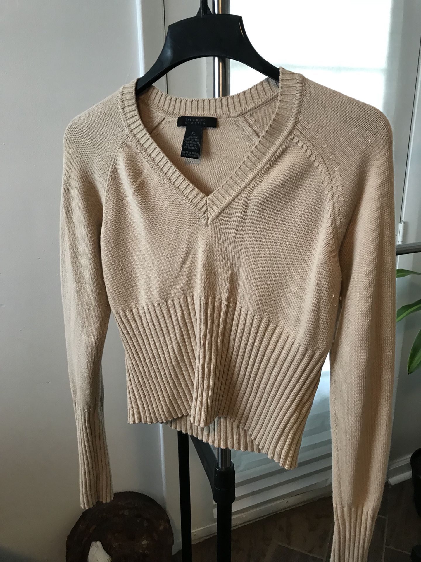 Tan sweater