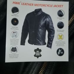 Hwk leather jacket