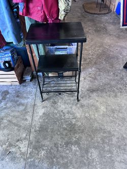 Metal Table Or Night Stand