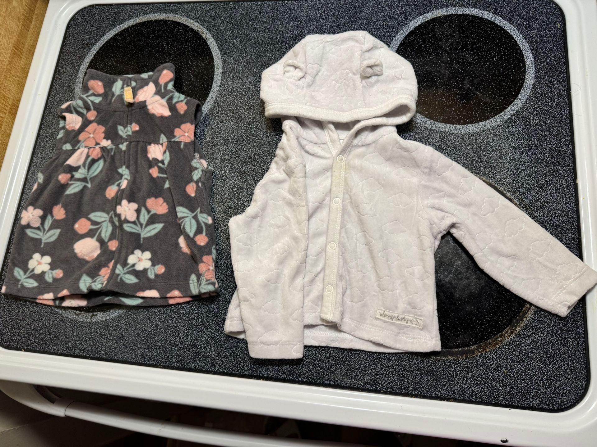 Girls Size 6-9M Jackets And Tops