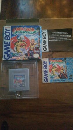 Milons secret castle CIB gameboy