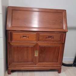 Sold Wood Desk
