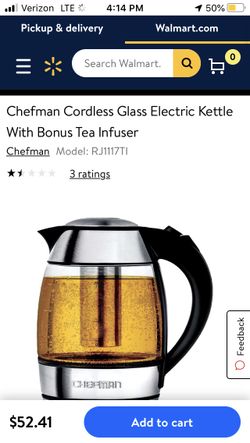 Chefman electric kettle