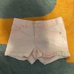 Justice Pink Stretch Jean Shorts