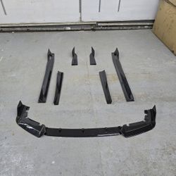 BODY KIT for BMW X5M F95 2019-2023 FRONT LIP SIDE SKIRTS SPLITTERS 