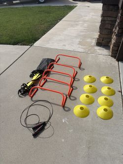 Agility Cones And Ladder