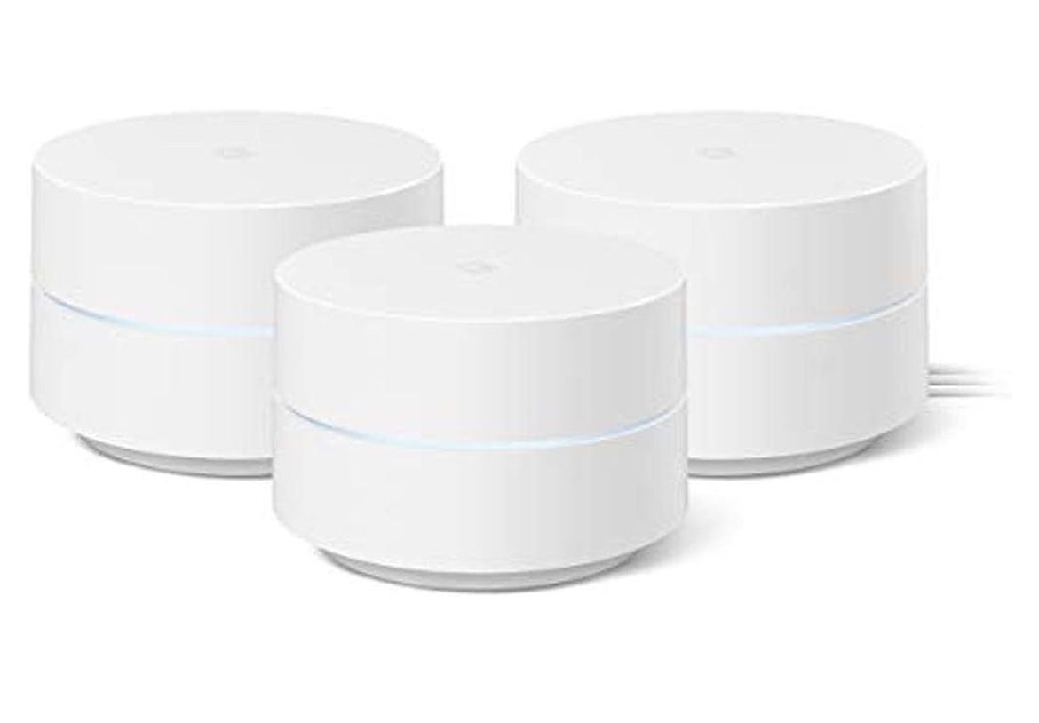Steal Deal!!!REDUCED PRICE!!!!!! Google Wifi - AC1200 - Mesh WiFi System - Wifi Router - 4500 Sq Ft Coverage - 3 pack