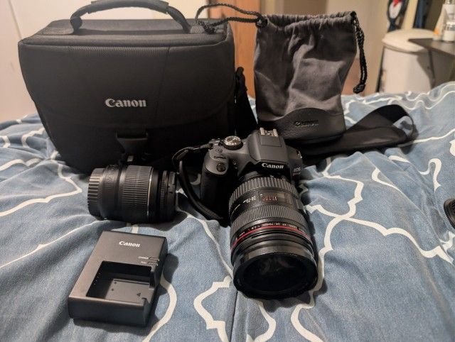 Canon Rebel T7 + Canon EF 24-70 F/2.8 L USM