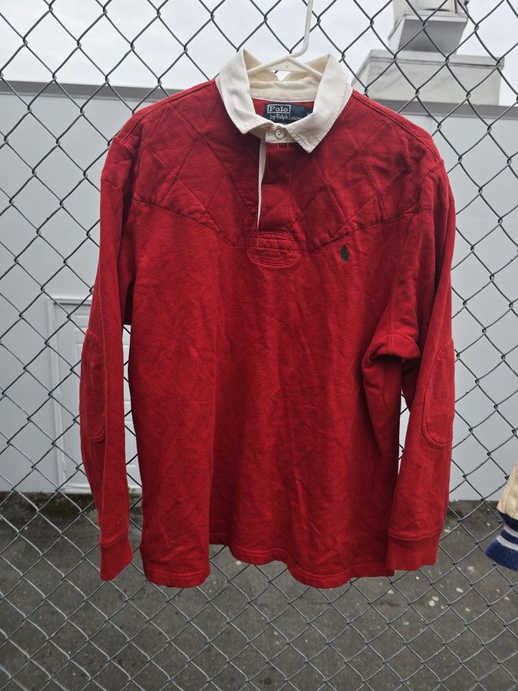 Ralph lauren polo rugby long sleeve Size Xl