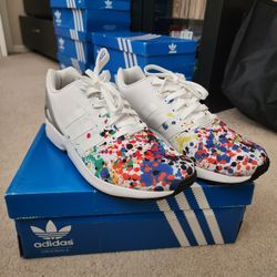 Adidas Size 11 - ZX Flux 'Splatter'