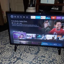 INSIGNIA Smart Fire 32 Inch Class F20 With Alexa (Year 2020) Model: E32KT9NKBDBGNNX Remote control Includes 