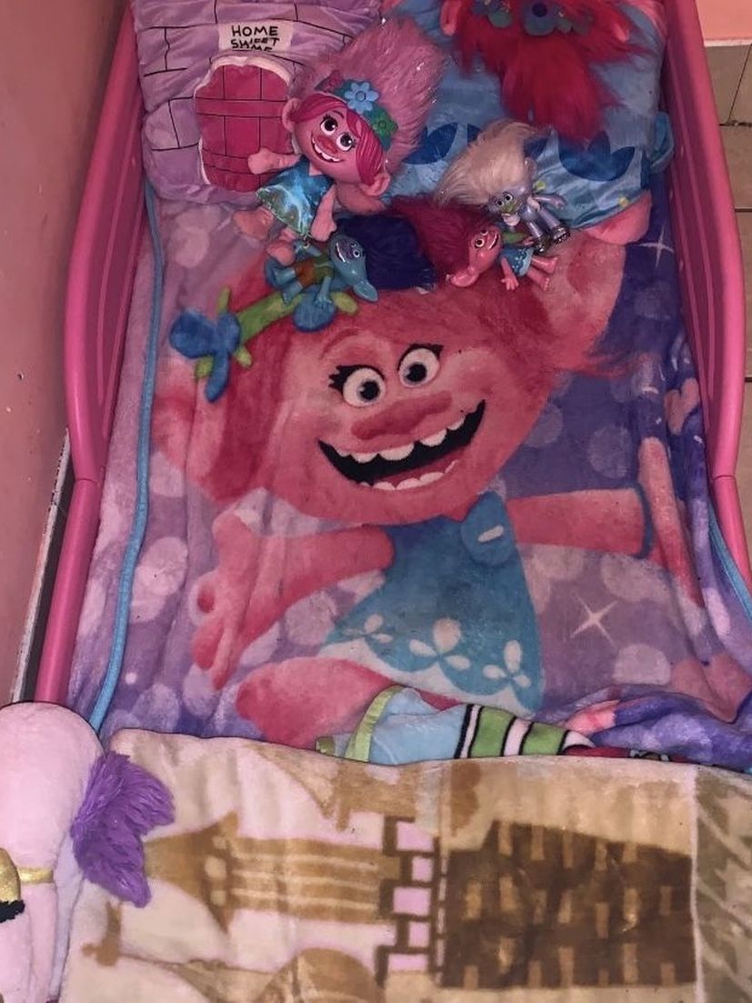 Pink Toddler Bed