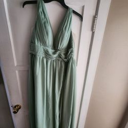 Sea Green Formal Dress Size 16