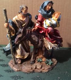 NIB Flight to Egypt figurine