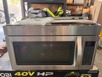 Whirlpool WMH32517AS 1.7 cu. ft. over-the-range microwave hood