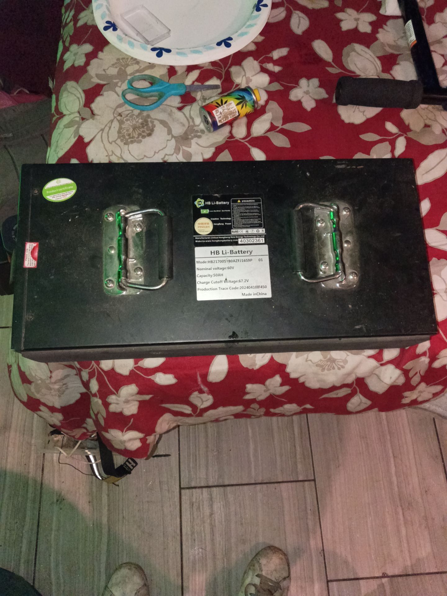 E bike battery