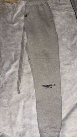 Dark oatmeal essential pants.