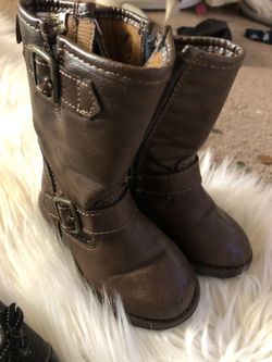 Carters brown boots