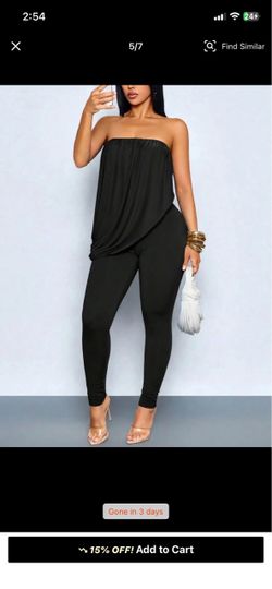 New Black jumpsuit