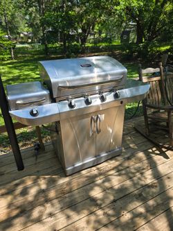 Char-Broil four burner grill