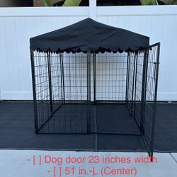 New Dog Crate/ Dog House/ Animal Crate/ Kennel/ Cage(Unbuilt)