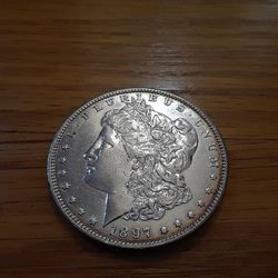 Vintage coins. 1897 O Morgan  Silver Dollar very nice condition hard to find in high grade. 