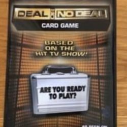 Deal Or No Deal Card Game by Cardinal NBC 2006