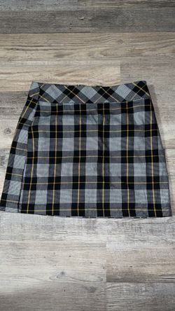 Checkered Skirt