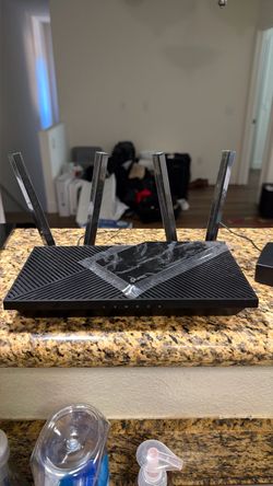 TP-Link Wi-Fi 6 Router with 4 Antennas AX1800