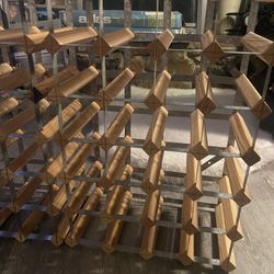 Solid Wine Racks