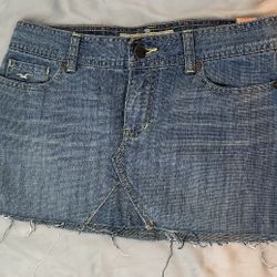 Hollister Denim Mini Skirt - Brand