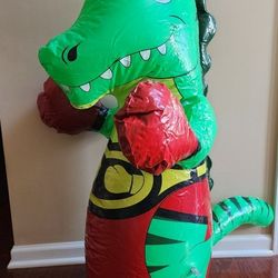 inflatable kids dinasour punching bag