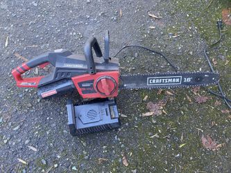 Craftsman 60 V chainsaw