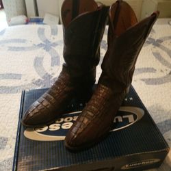 Luccese Caimen Western Boots