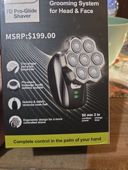 Head and face shaver