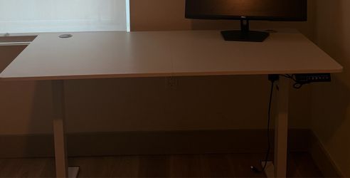 Electric Height Adjustable Standing Desk with Memory Controller