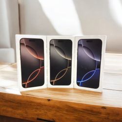 A3083 Pro Max Apple IPhone 16 pro Max 256gb new sealed Unlocked 1yr warranty Floor Model 