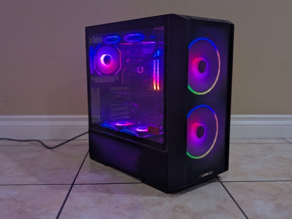 AMD Ryzen 5 7400f + RTX 4060 RGB Gaming Desktop PC Computer