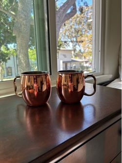 2 Moscow Mule Cups