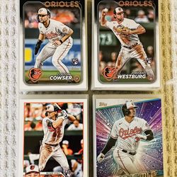 Baltimore Orioles 135 Card Baseball Lot!