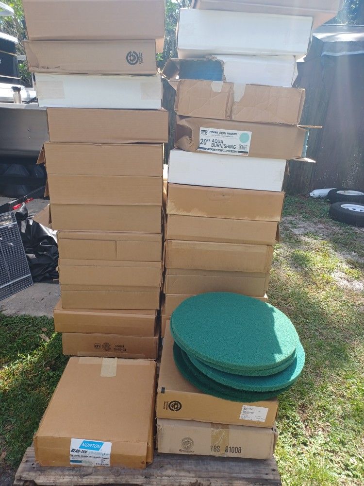 Minuteman Floor Scrubbers And Pads