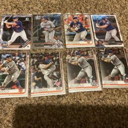8 Pete Alonso Rookie Baseball Cards New York Mets Superstar 