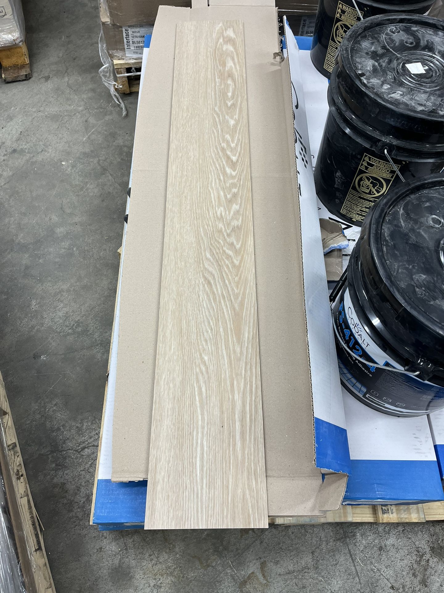 200sf Commercial LVT Laminate Plank