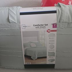 Brand New Bedding 10 Piece Comforter Set Full Size