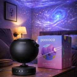 Pococo Galaxy Projector Black 2 Disc