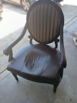 French style accent chair