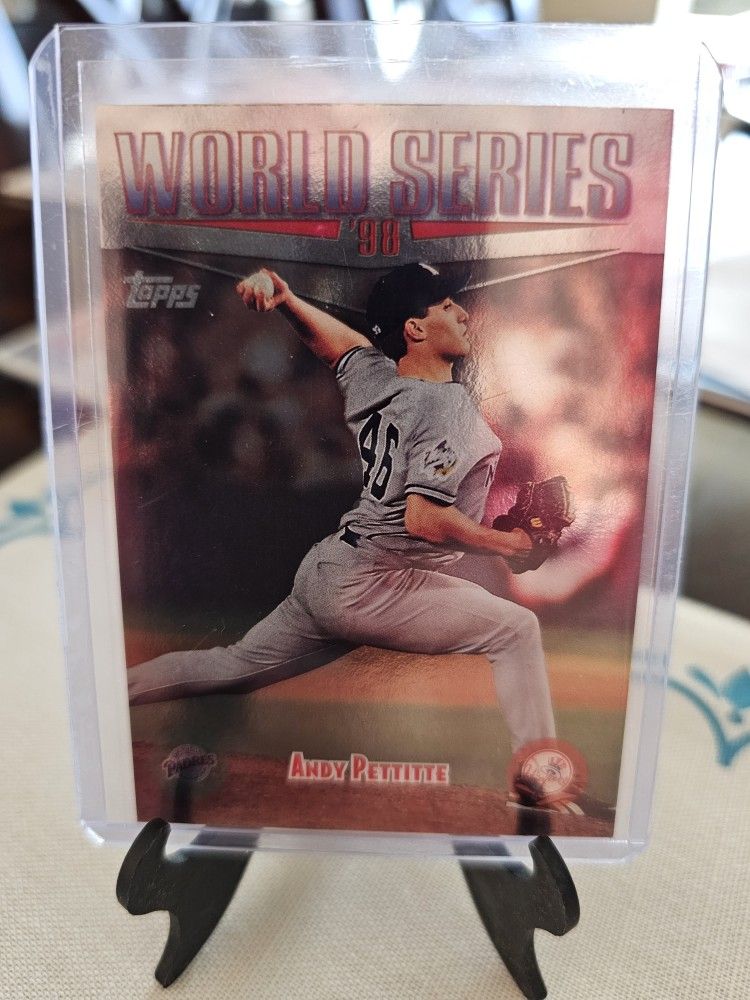 New York Yankees Andy Pettitte Baseball Cards Lot