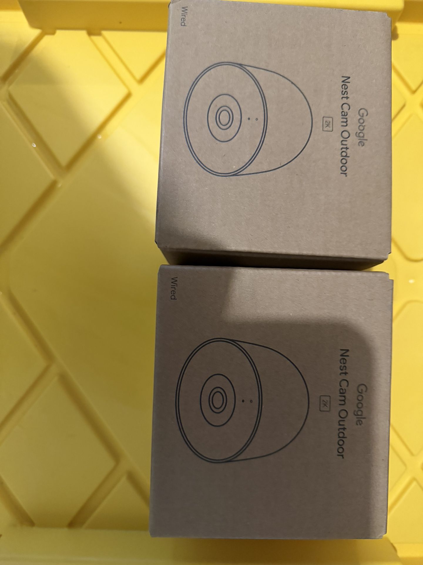 2 google outdoor wired 2nd generation