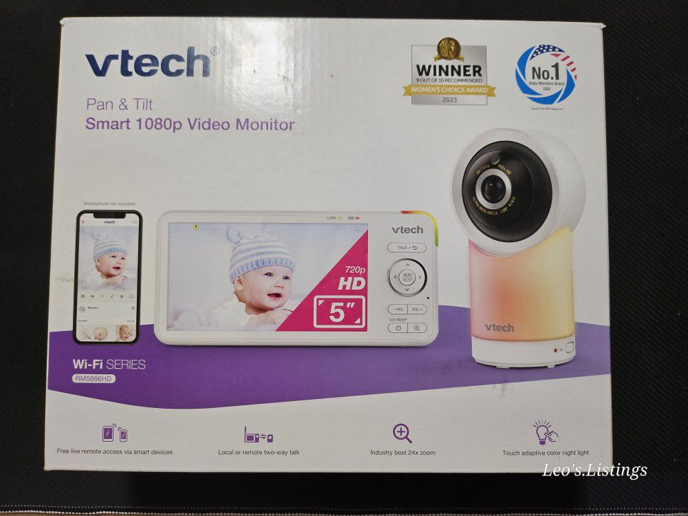 vTech pan & tilt Smart 1080p Video Monitor