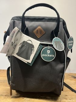 Full Access Backpack Diaper Bag  